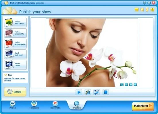 iPixSoft Flash Slideshow Creator 7.0.1 Multilingual
