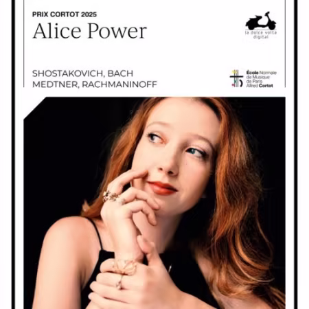 Alice Power 2025年科尔托奖专辑：巴赫与古典钢琴作品 FLAC 下载