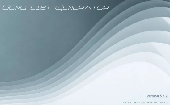 Karaosoft Song List Generator 6.0.1