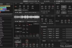 TAL-Sampler 4.9.5 复古硬件模拟采样合成器插件评测