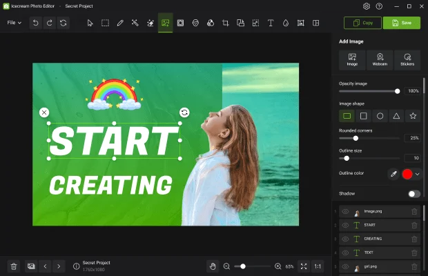 Icecream Photo Editor Pro 1.55 Multilingual